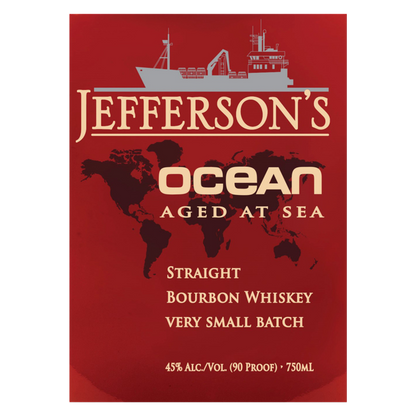 Jefferson's Ocean Aged at Sea Bourbon 750ml (90 proof Jefferson's Ocean Aged at Sea Bourbon 750ml (90 proof