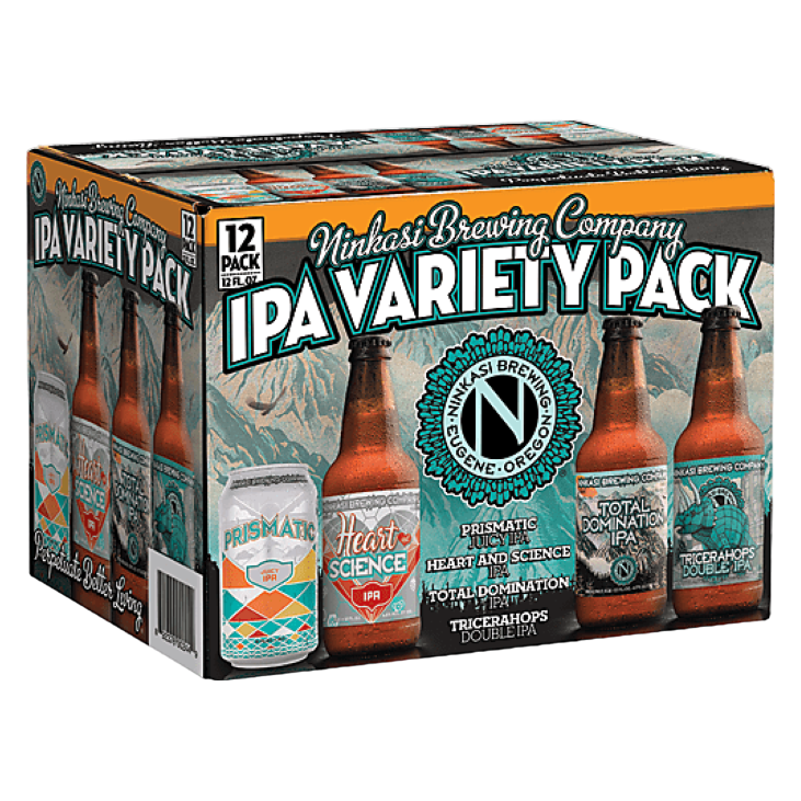 Ninkasi Variety Pack 12pk 12oz Btl BevMo!