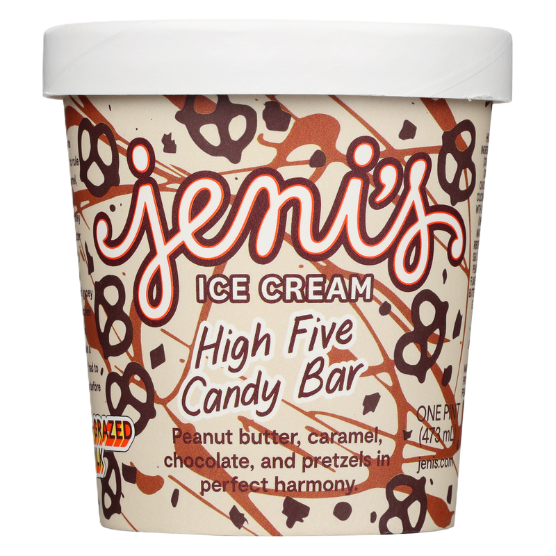 Jeni's High Five Candy Bar Ice Cream Pint