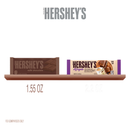 Hersheys Affogato Creme Chocolate Bar, King Size, 2.2 oz