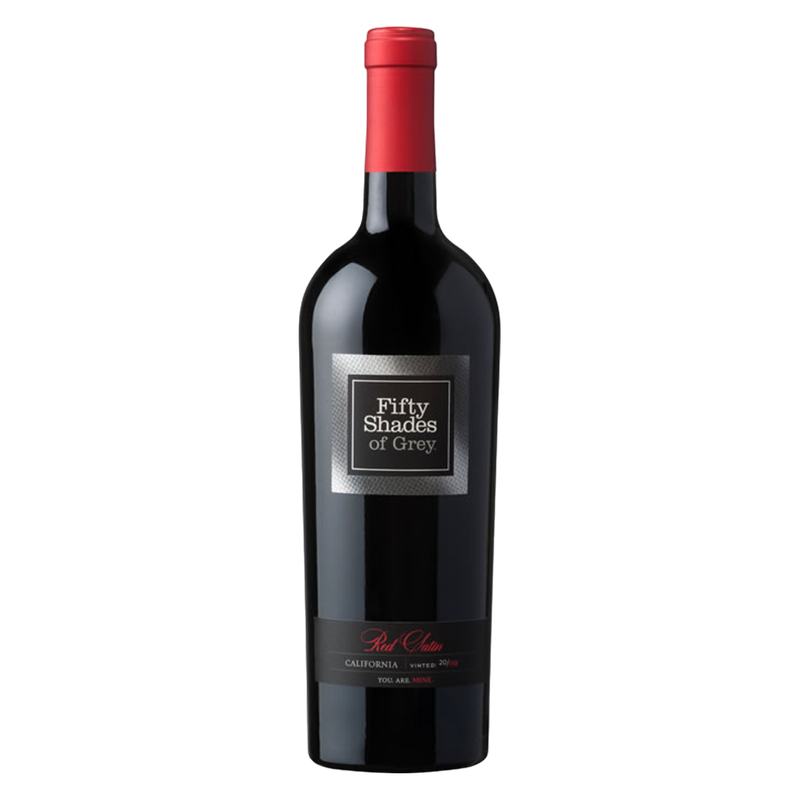 Fifty Shades Of Grey Red Satin 750ml