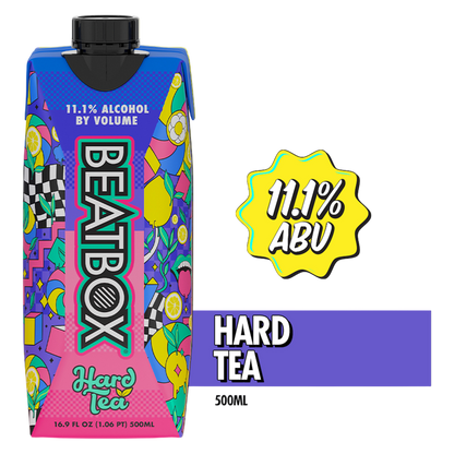 BeatBox Hard Tea 500ml  11.1% ABV Wine-Based
