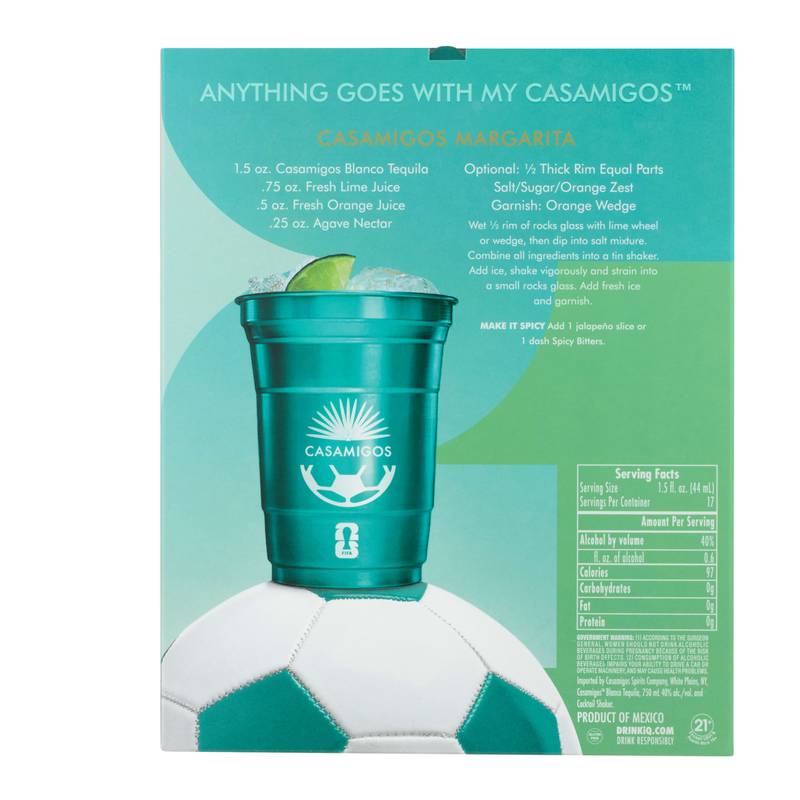 Casamigos Blanco Tequila Gift Set 750ml