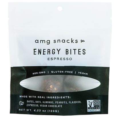 AMG Snacks Espresso Energy Bites 4.3oz