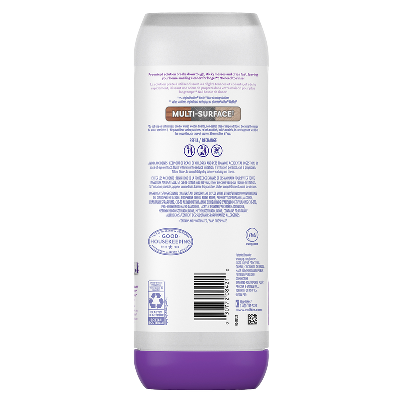 Swiffer PowerMop Floor Cleaning Solution in Lavender Scent 25.3 oz
