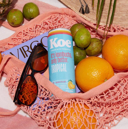 Koe Tropical Kombucha 12oz Can