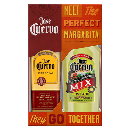 Jose Cuervo Especial Gold with Margarita Mix Tequila 750ml (80 Proof)