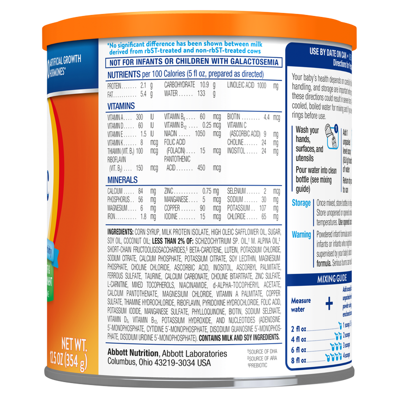 Similac Sensitive Baby Powder Formula 12.5oz