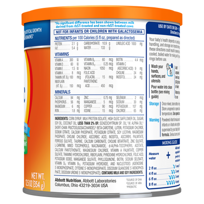 Similac Sensitive Baby Powder Formula 12.5oz