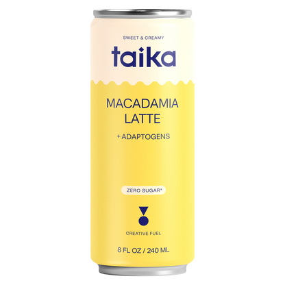 Taika Macadamia Latte 8oz Can