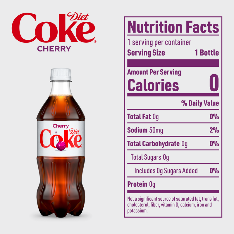 Diet Coke Cherry 20oz Btl