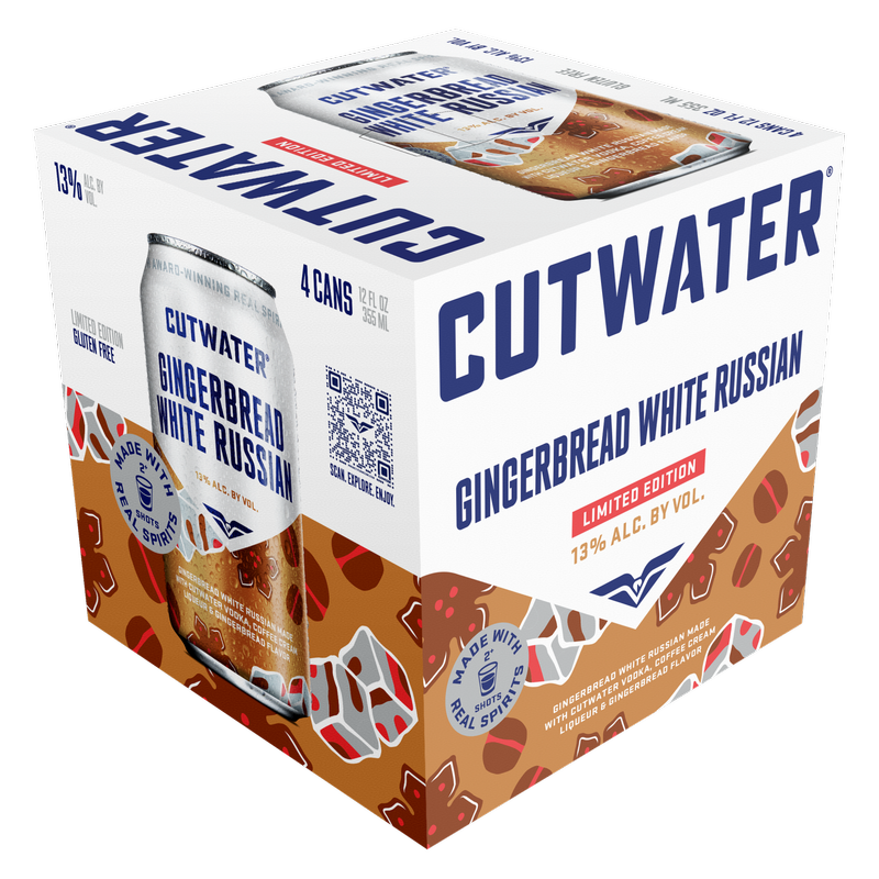 Cutwater Gingerbread White Russian 4PK