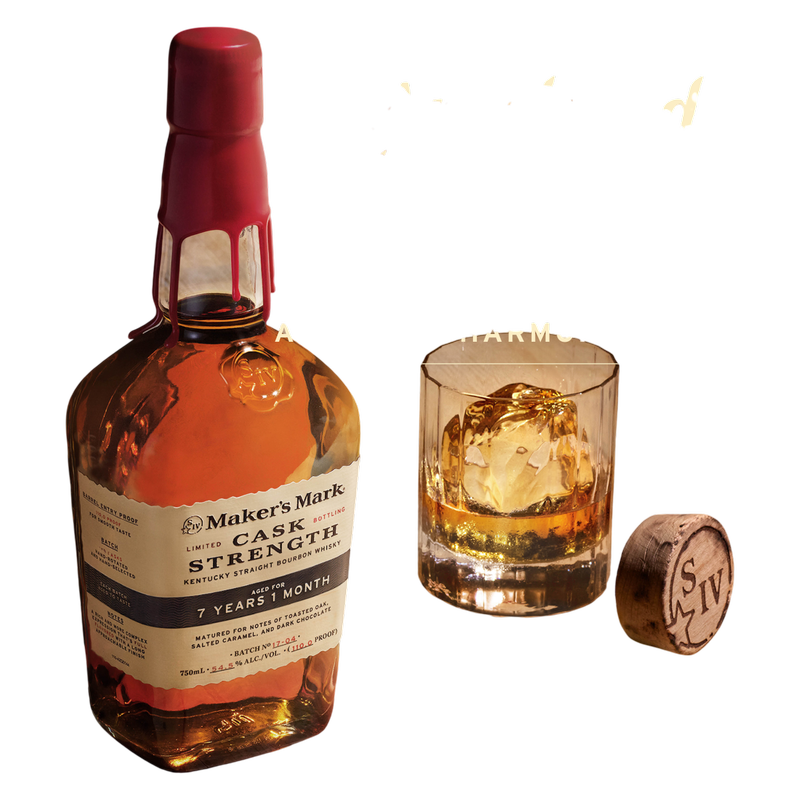 Maker's Mark Cask Strength Whiskey 750 ml (111 Proof)