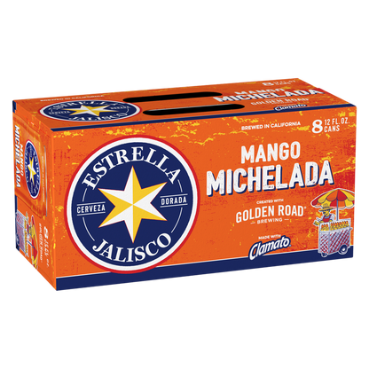 Estrella Jalisco Mango Michelada 8pk 12oz Can 3.5% ABV