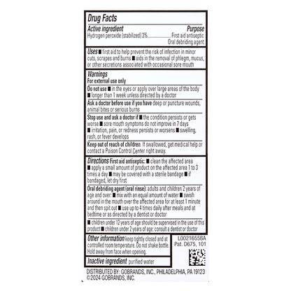 Goodnow Hydrogen Peroxide 16oz