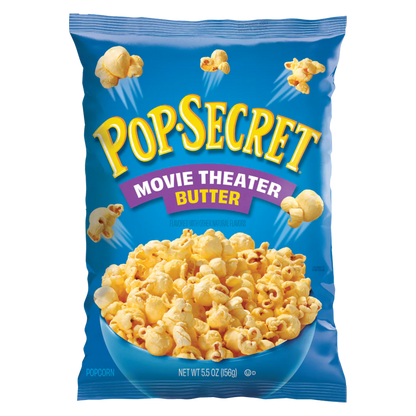 Pop-Secret Ready to Eat Popcorn, Movie Theater Butter, 5.5oz