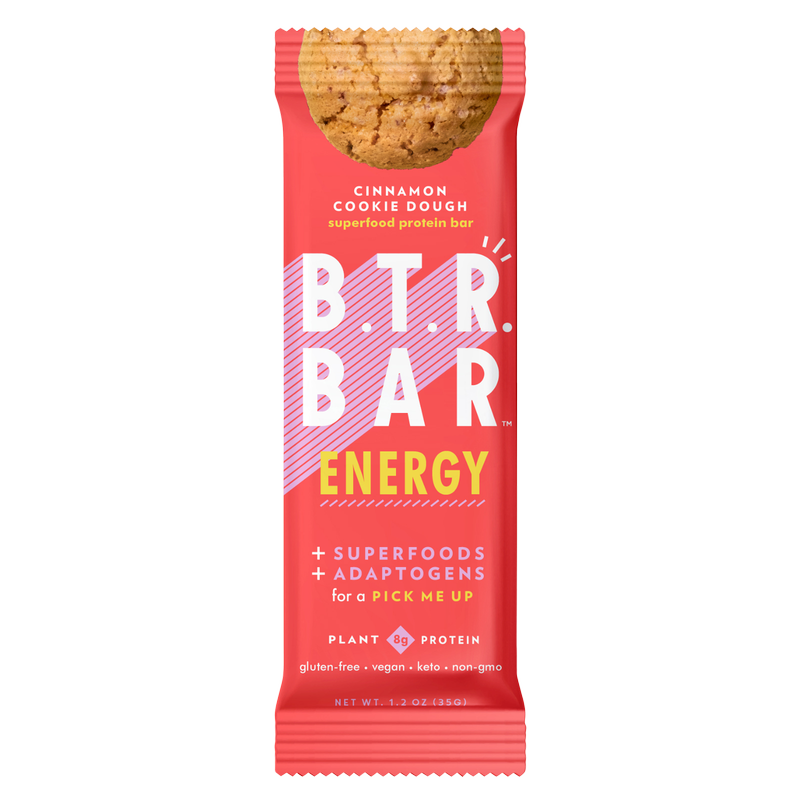 Btr Bar B.T.R. Bar Cinnamon Cookie Dough Energy 1.2oz - B.T.R. Bar – BevMo!