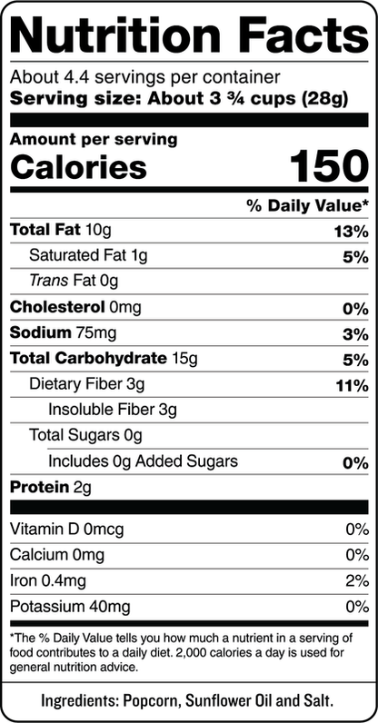 Skinny Pop Popcorn 4.4oz