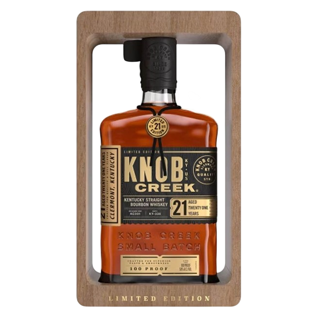 Knob Creek Bourbon 21 Year