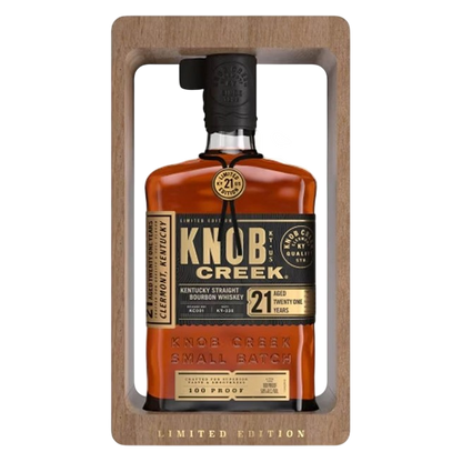 Knob Creek Bourbon 21 Year