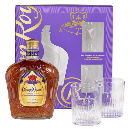 Crown Royal Gift Set 750ml (80 proof)