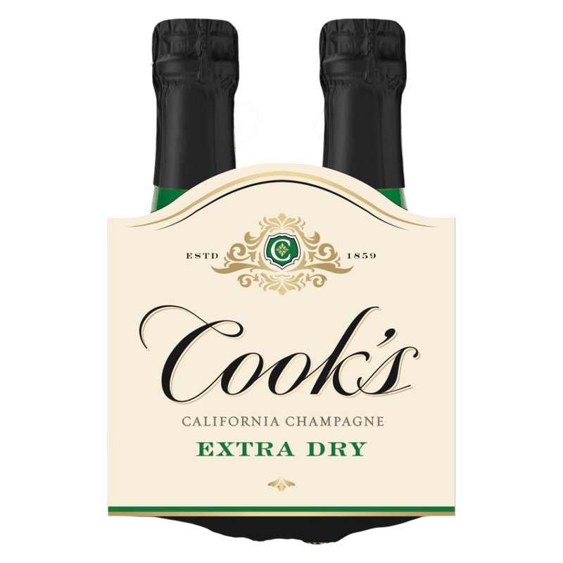 Cook's Extra Dry 4pk 187ml - Cook's – BevMo!