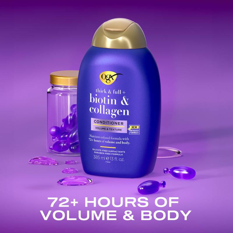 OGX Thick & Full + Biotin & Collagen Conditioner 13 fl oz - OGX