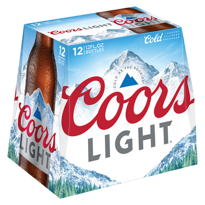 Coors Light 12pk 12oz Btl 4.2% ABV