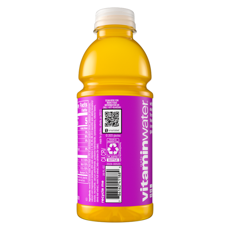 Vitamin Water Zero Sugar Re-hydrate 20oz Btl