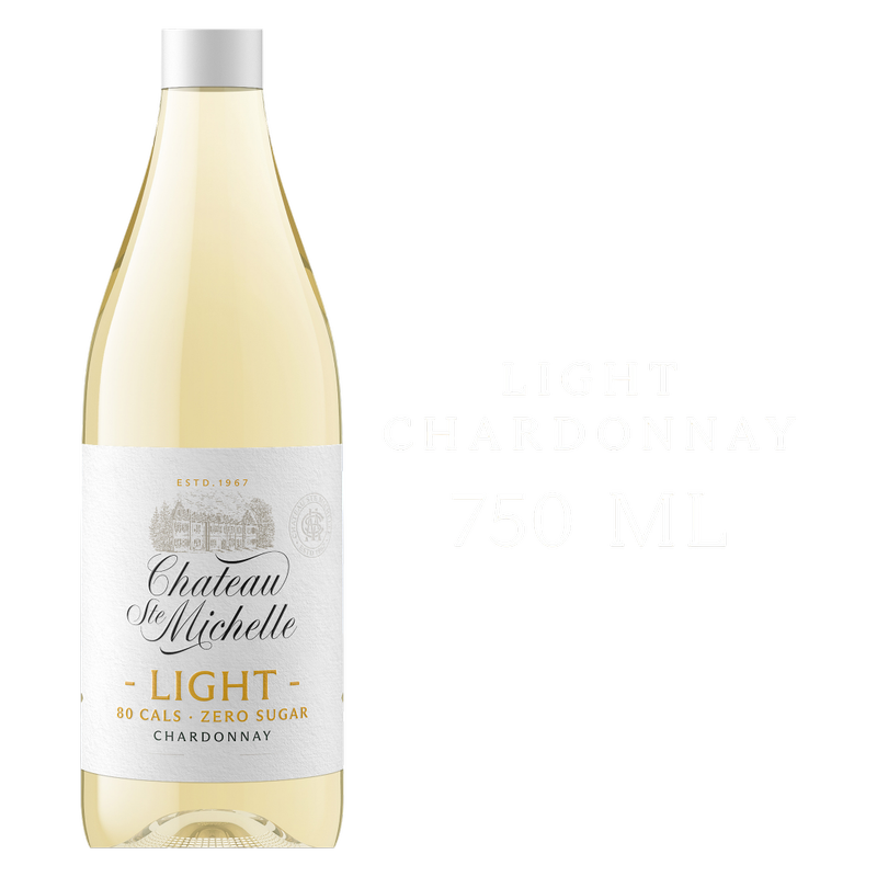 Chateau Ste. Michelle Light Chardonnay 750ml Bottle
