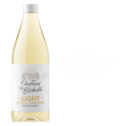 Chateau Ste. Michelle Light Chardonnay 750ml Bottle