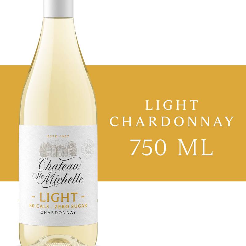 Chateau Ste. Michelle Light Chardonnay 750ml Bottle