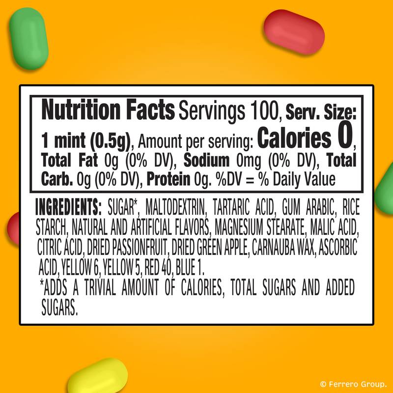 Tic Tac Fruit Adventure Mints, On-The-Go Refreshment, 1.7 oz