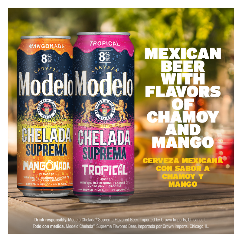 Modelo Chelada Suprema Mangonada 24oz Can 8% ABV