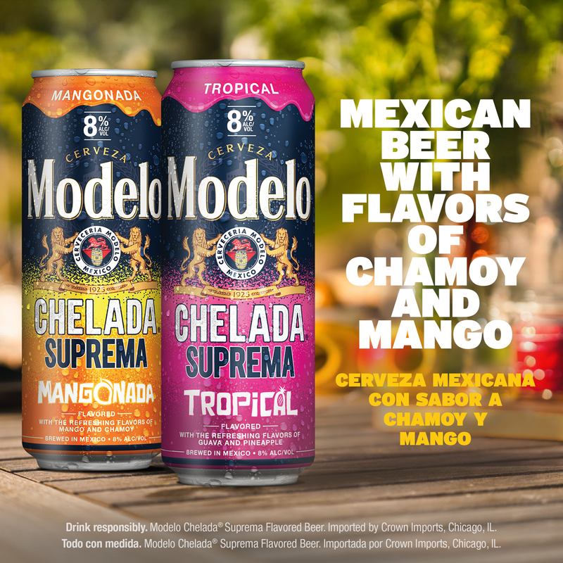 Modelo Chelada Suprema Mangonada 24oz Can 8% ABV