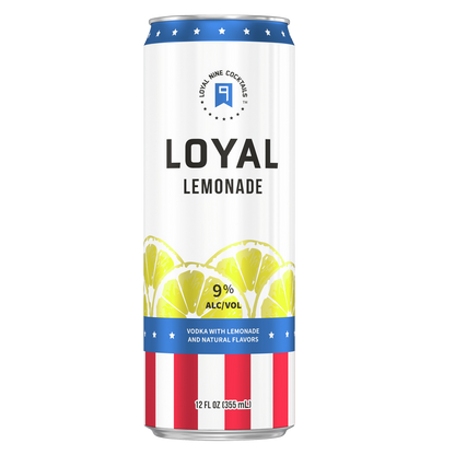 Loyal 9 Original Lemonade 4pk 12oz 9% ABV