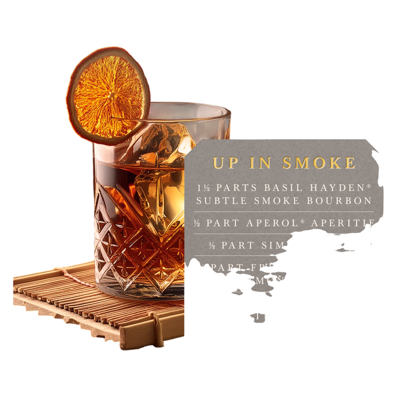 Basil Hayden Subtle Smoke Bourbon Whiskey 750ml (80 Proof)