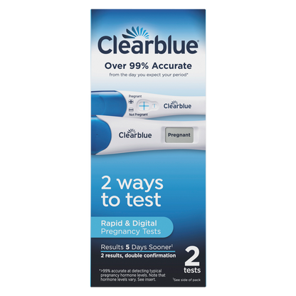 Clearblue Pregnancy Test Combo Pack 2ct