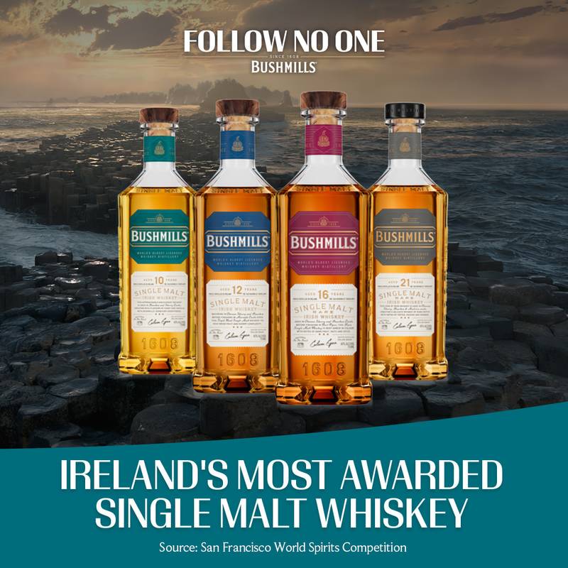 Bushmills 16 Year Irish Whiskey 750ml (80 Proof) - Bushmills – BevMo!