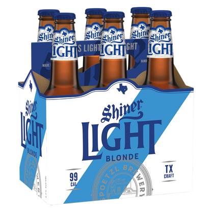 Shiner Light Blonde 6pk 12oz Btl 4.2% ABV - Shiner – BevMo! Shiner Light Blonde 6pk 12oz Btl 4.2% ABV - Shiner – BevMo!