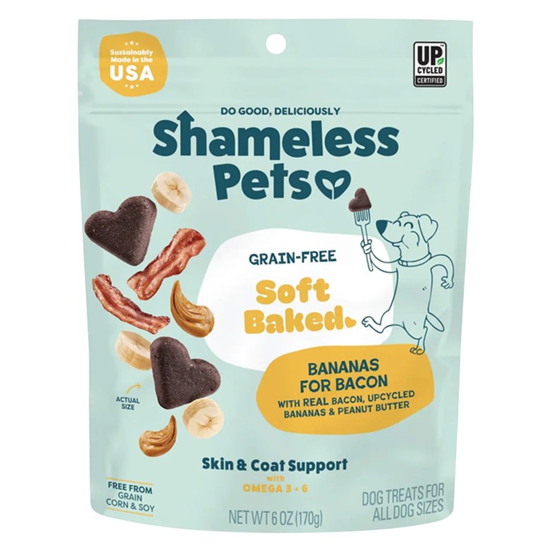 Shameless Pets Dog Treats Bananas For Bacon