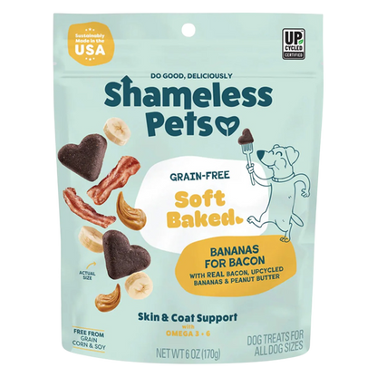 Shameless Pets Dog Treats Bananas For Bacon