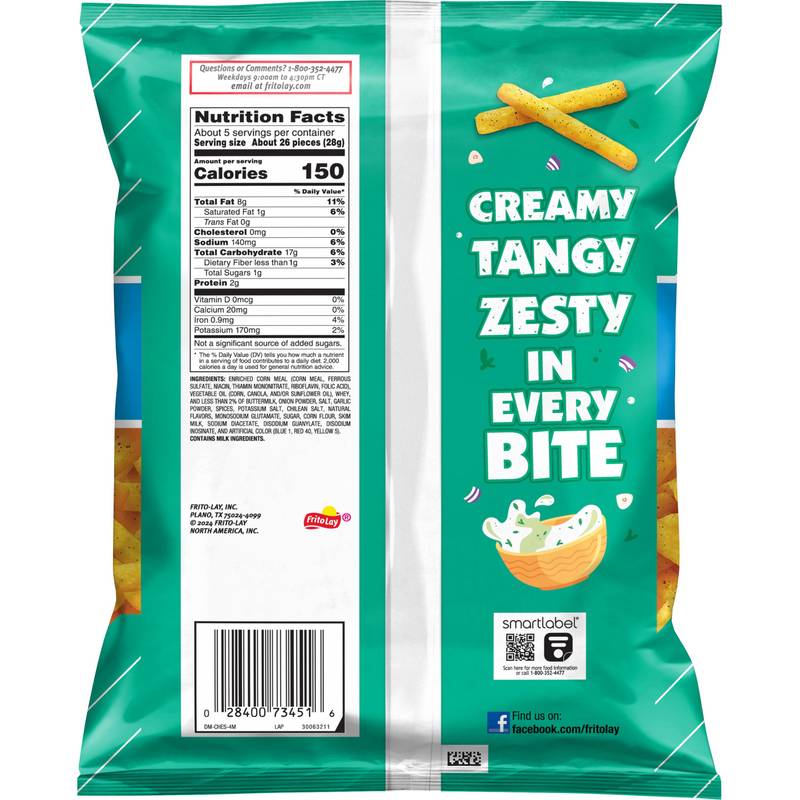 Chester's Rannch Chester's Ranch Fries 5.25oz - Chesters – BevMo!