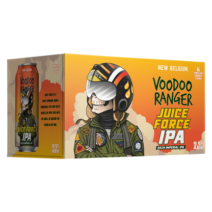 New Belgium Voodoo Ranger Juice Force IPA 6pk 12oz Can 9.5% ABV