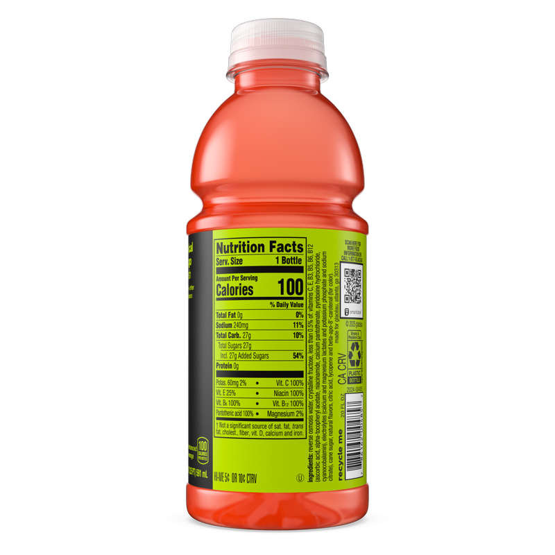 Vitamin Water Refresh Tropical Mango 20oz Btl