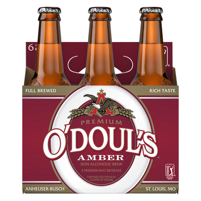 O'Douls Amber Non-Alcoholic 6pk 12oz Btl