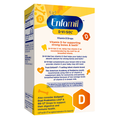 Enfamil D-Visol Infant Vitamin D Dietary Supplement Liquid Drops 1.69oz