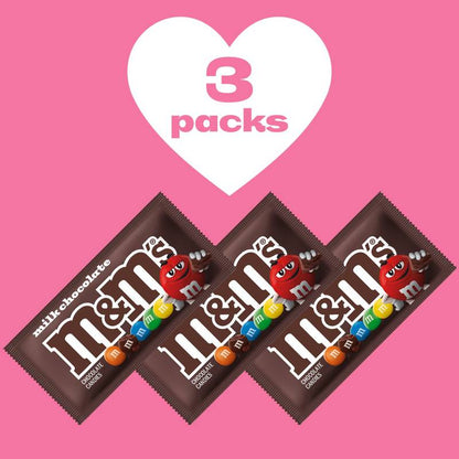 M&M’S Milk Chocolate Candies Heart Gift Box, 5.07oz