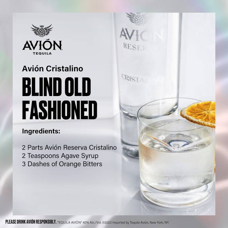 Avion Cristalino Tequila 750ml (80 Proof)