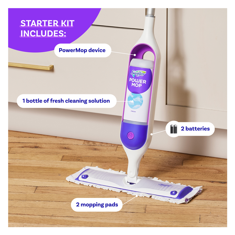 Swiffer PowerMop Multi-Surface Kit in Fresh Scent